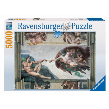 Puzzle 5000 Michał Anioł - Stworzenie Adama